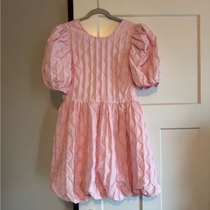 English Factory Pink Bubble Dress